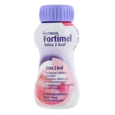 Фортиминді ақуыз 2 ккальды құлпынай 4 FL 200 мл