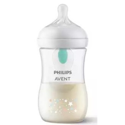 Philips Avent Natural Resp Baby Bottle Air 260 ml 1m+ niedźwiedź