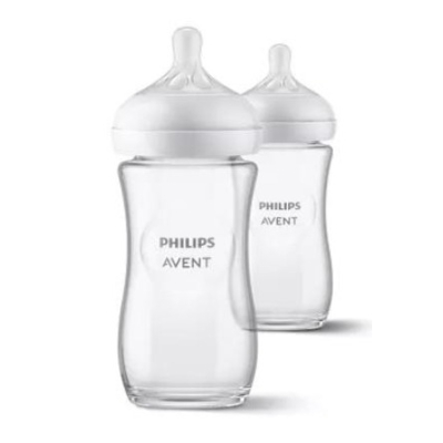 Philips Avent Natural oddechowa butelka do butelek oddechowych 240 ml 1m+ 2 sztuki