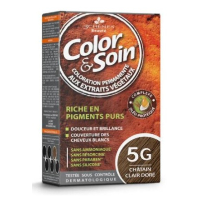 COLOR & SOIN Coloring 5G golden light brown (n) 135 ml