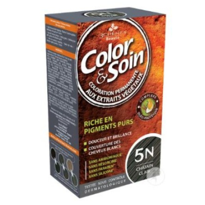 カラー＆ソイン染料5Nライトチェスナット（n）135 ml