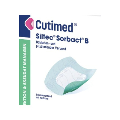 Cutimed Siltec Sorbact B 15x15cm 10 조각