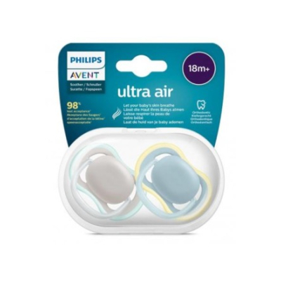 PHILIPS AVENT Ultra Air 18M+ gray/turquoise 2 pcs