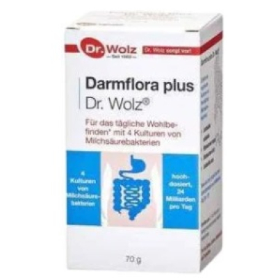 دكتور. Wolz المعوية فلورا زائد 70 غرام دكتور. Wolz المعوية فلورا زائد 70 غرام