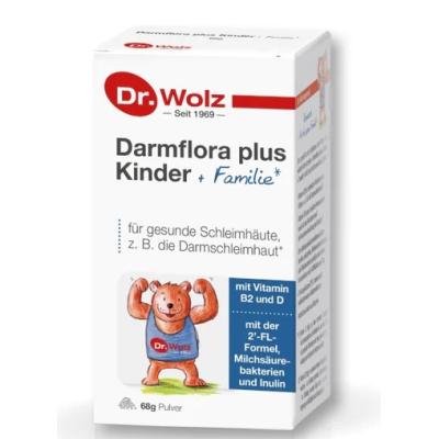 دكتور. وولز المعوية فلورا زائد الأطفال+الأسرة 68 غرام دكتور. وولز المعوية فلورا زائد الأطفال+الأسرة 68 غرام