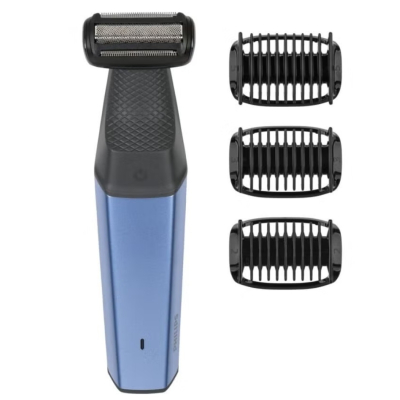 Philips BodyGroom Series 3000 Триммер Привязанность Blue/Black 3 ПК