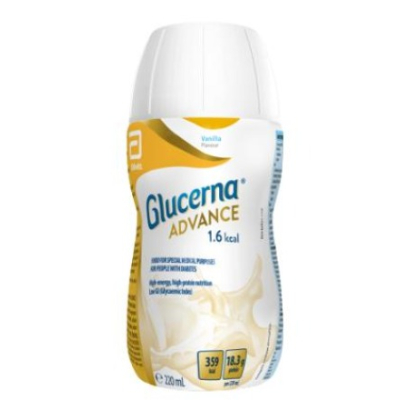 Glucerna Advance 1,6 Kcal Vanilla 4 FL 220 mL