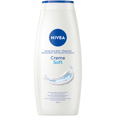 Nivea Care Cream Bath Cream Soft (N) Bottle 750 ml