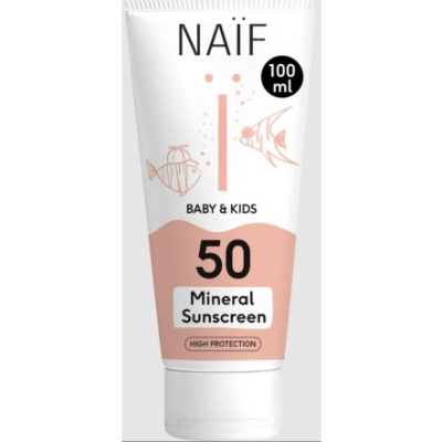 Naif Baby & Kids Mineral Sunscreen SPF50 100 ml
