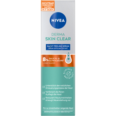 NIVEA Peel Serum Night Derma Skin Clear (n) 40 ml
