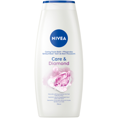 Nivea Care & Diamond Bath Care 750 ml