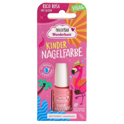 FRUITFUL Wonderfully Colorful Child Nail Polish Rico Pink 5 ml