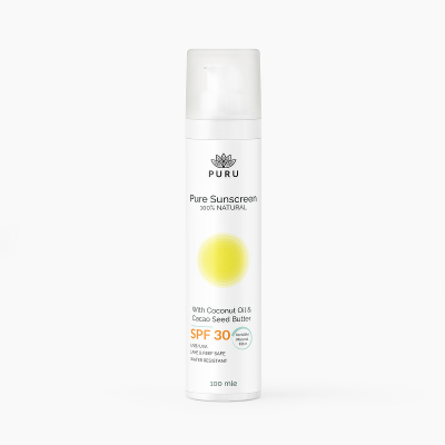 Puru Pure Sunscreen SPF30 جولة 100 مل
