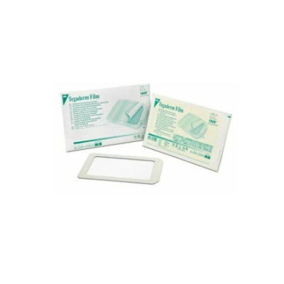 Vencimiento transparente de la película de 3M de Tegaderm 4.4x4.4 cm en 5 piezas Vencimiento transparente de la película de 3M de Tegaderm 4.4x4.4 cm en 5 piezas