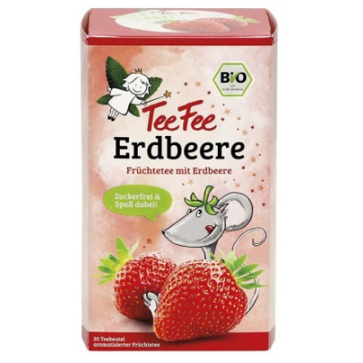 TEEFEE Herbal Tea Strawberry Bags 20 Pieces