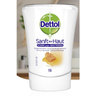 Dettol no-tapintású kézi szappan újratöltés méz 250 ml