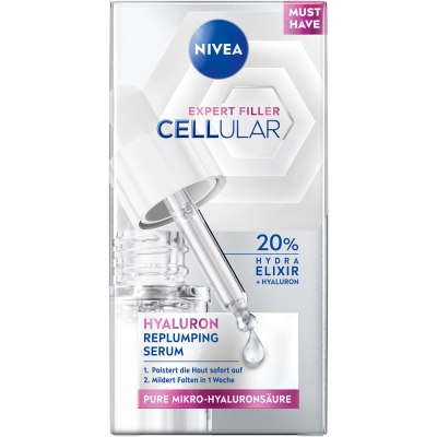 NIVEA Cell Exp Fill Serum Hyal Replumping Bottle 15 ml