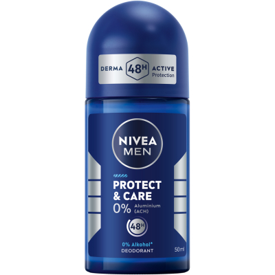 Nivea Men Deo Protect & Care Roll-On (חדש) 50 מ