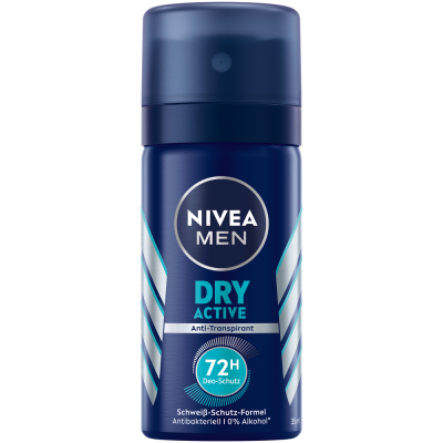 Nivea mænd tørre aktiv deodorant spray 35 ml