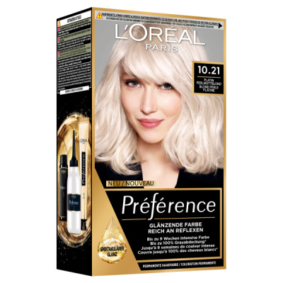 PREFERENCE Color 10.21 Vv Light Pearl Blonde