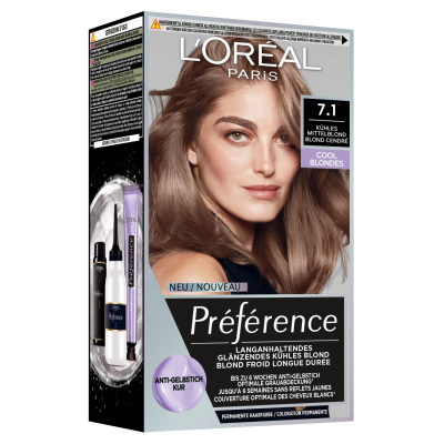 PREFERENCE Cool Blonds 7.1 Ash Blonde