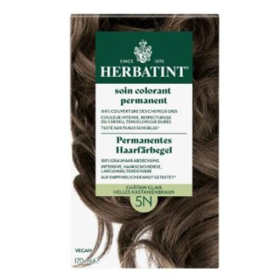 Herbatint Coloring Gel 5n Light Chestnut 170 ml