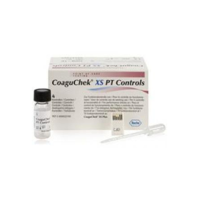 COAGUCHEK XS PT Quality Control Solution 4 x 1 ml COAGUCHEK XS PT Quality Control Solution 4 x 1 ml