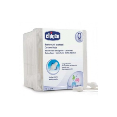 CHICCO Safety Cotton Swabs 0m+ 90 pcs
