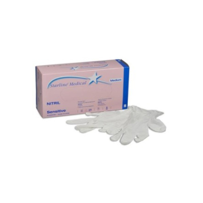 STARLINE Nitril Sensit M non-powdered white 200 pcs