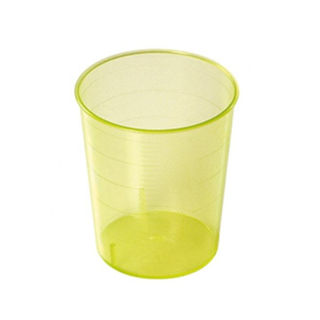 Wiegand medi cup 25ml yellow washable 50 pcs