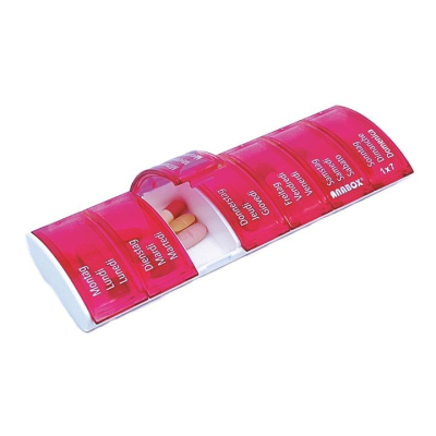 Anabox Medidispenser 1x7 pink German/French/Italian im