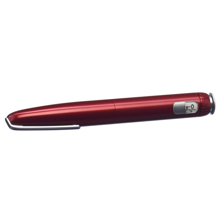 HumaPen Savvio Pen for insulin injections red