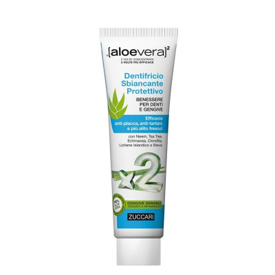 Zuccari dentifricio d'aloe tube 100 מ"ל