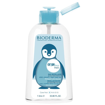 Bioderma ABCDerm H2O Micelle Sol Pompe Invisible 1000 ml