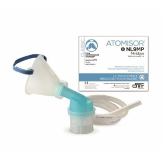 DTF inhalation device 1-6ml with mask and mouthpiece for adults
