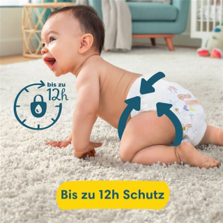 بامبرز Premium Protection New Baby Gr1 2-5kg Newborn Tragepackung 24 Stk