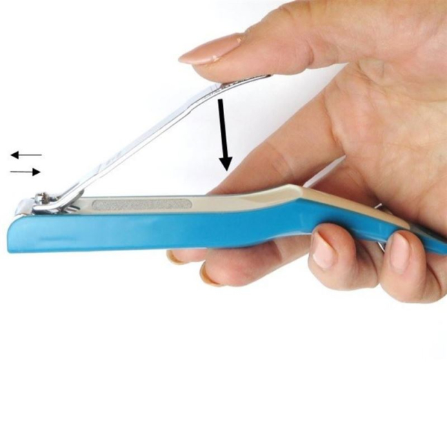 Herba Foot Nail Clippers Plated with a File
