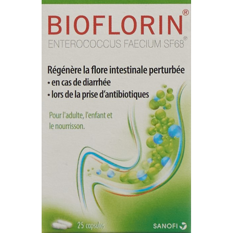 Bioflorin 25 kapsler