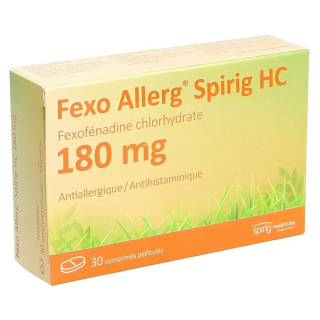 FEXO ALLERG Spirig HC Filmtabl 180 mg