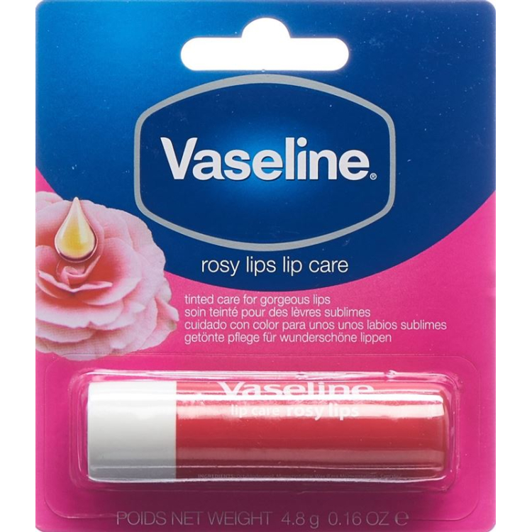 Vazelino lūpų dažai Rosy 4,8 g