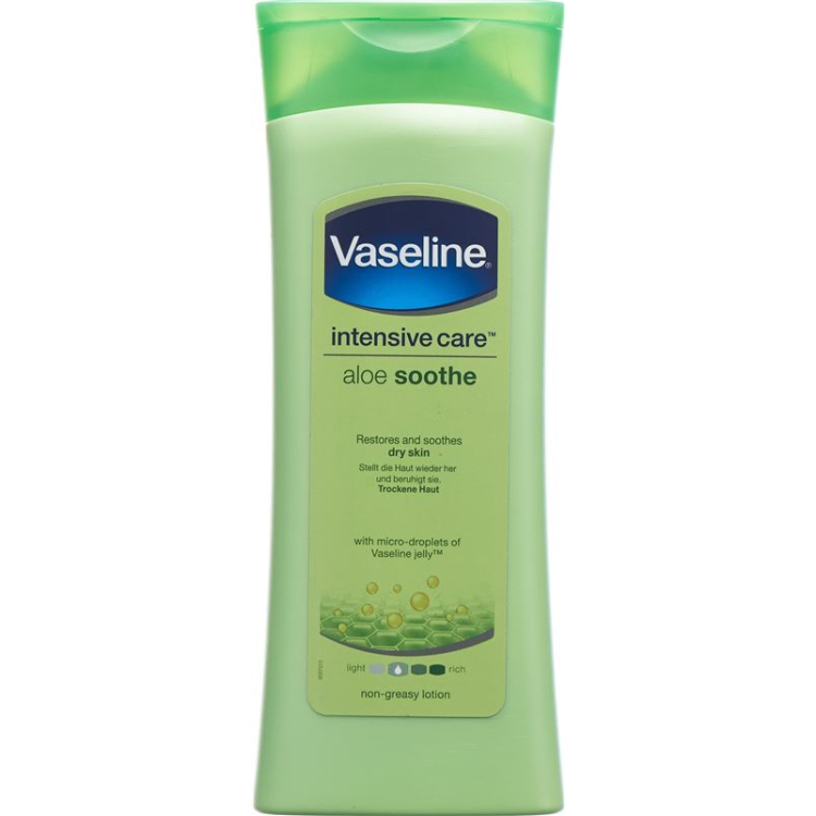 Vaseline Body Lotion Intensive Care Aloe Soothe Fl 400 ml