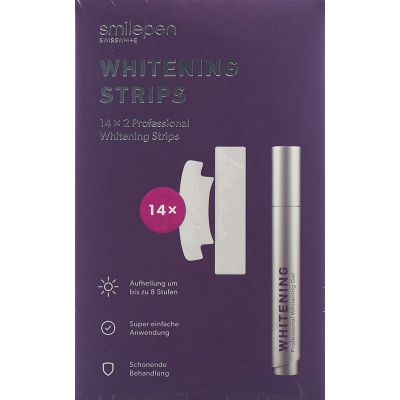 Smilepen whitening strips