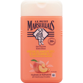 Le petit Marseillais duschgel BIO Peach & Nektarin Fl 250 ml