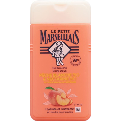 Le petit Marseillais duş geli BIO Peach and Nektarin Fl 250 ml