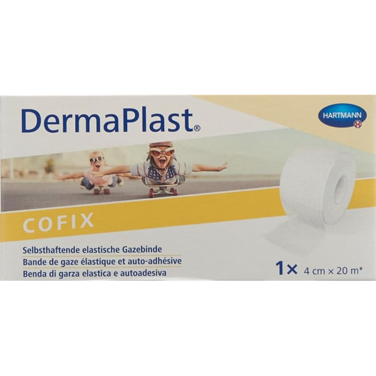 DermaPlast Cofix 4cmx20m бял