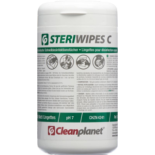 Cleanplanet SteriWipes C disinfectant wipes box 200 pcs