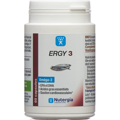 Nutergia Ergy 3 Kaps can 60 pcs