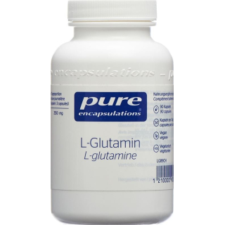 Pure l-glutamine 850 mg kaps ds 90 pcs