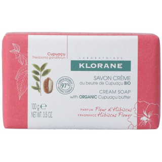 Klorane cream soap Hibiskusblüte 100 g
