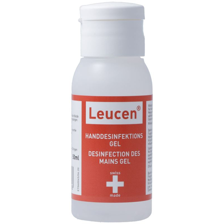 Leucen handdesinfektionsgel Fl 50 ml